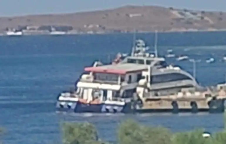 İDO feribotu kayaya çarptı; yolcuların panik anları kamerada